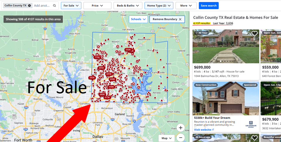 First Look at July 2023 Housing Inventory. Texas is in trouble.